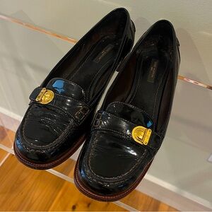 Black Louis Vuitton Vintage Loafers